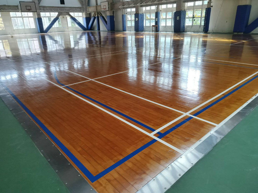 羽球場籃球場地板維護清潔