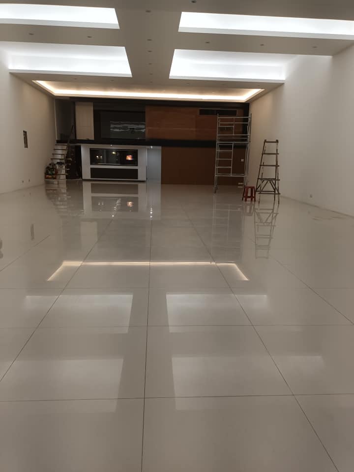 汽車展場地坪拋光清洗